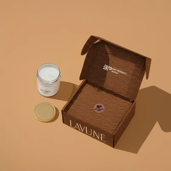 Brown Candle Boxes