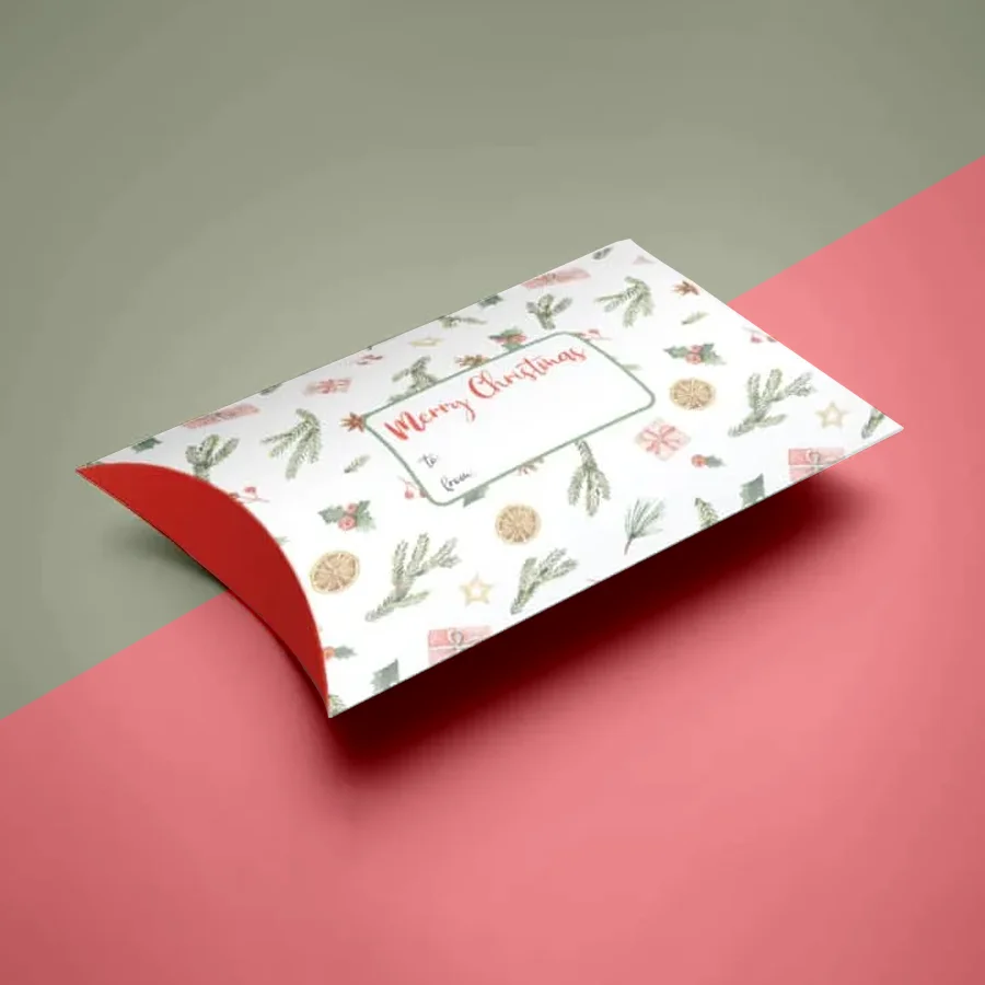 Christmas Pillow Boxes