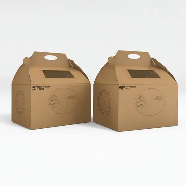 Kraft Gable Boxes
