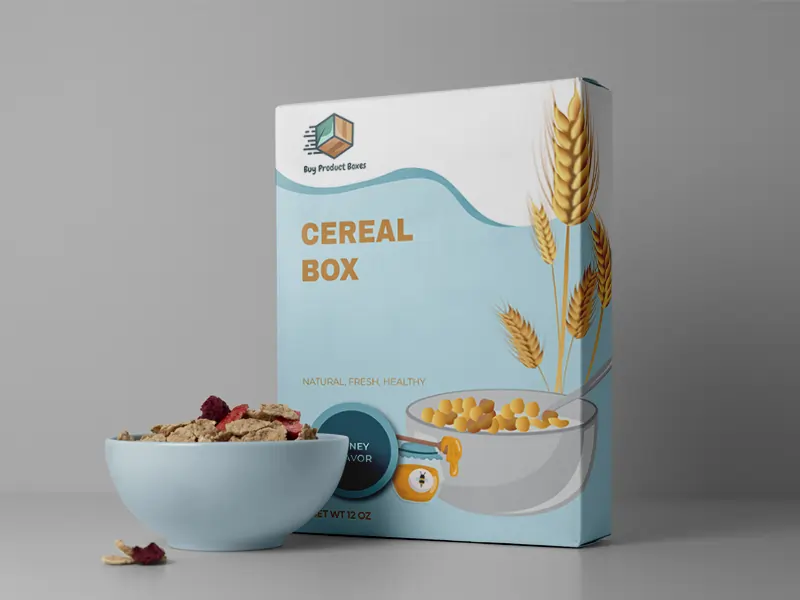 Custom Printed Cereal Boxes