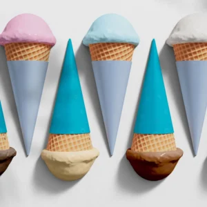 Custom Two-Color Cone Sleeves