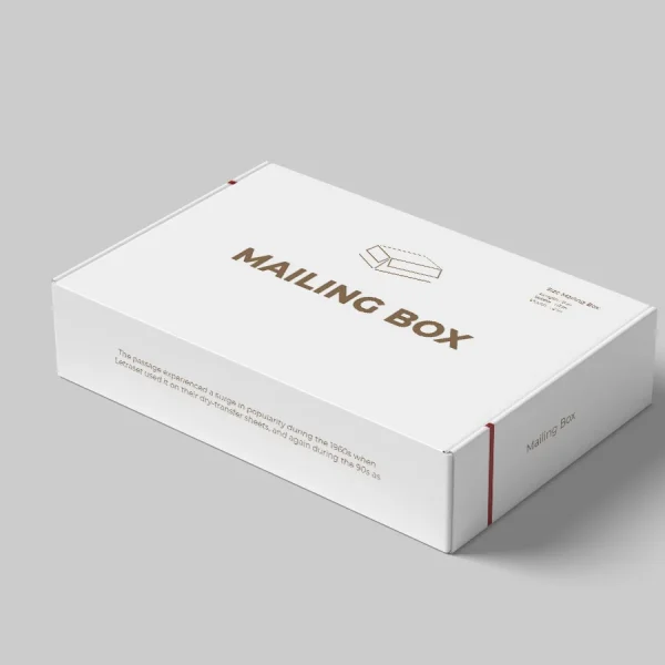 White Mailer Boxes
