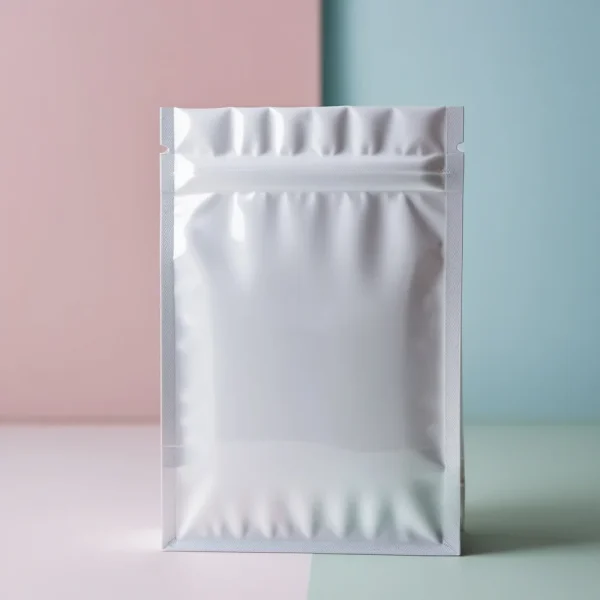 White Mylar Bags